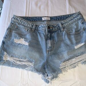 Gently Loved Distressed Shorts by Cello